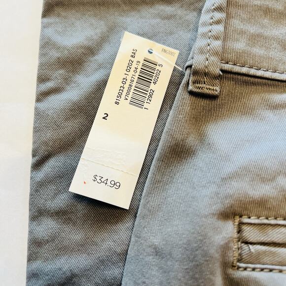 Old Navy Women Pixie Ankle Pants Cotton Dark Wash Heather Gray Size 2 (A0127) - Picture 5 of 6